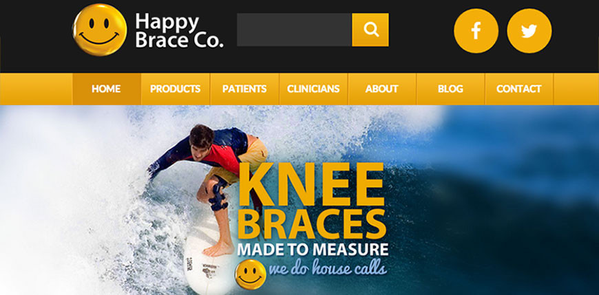 Introducing the NEW Happy Brace Co. Website